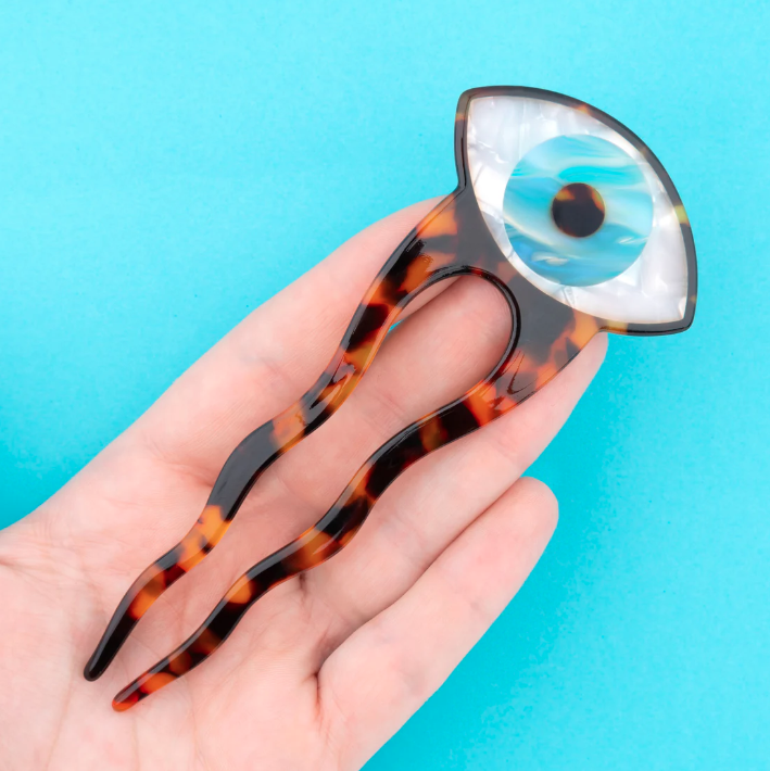 Pic à cheveux Œil bleu COUCOU SUZETTE | Twins Concept Store