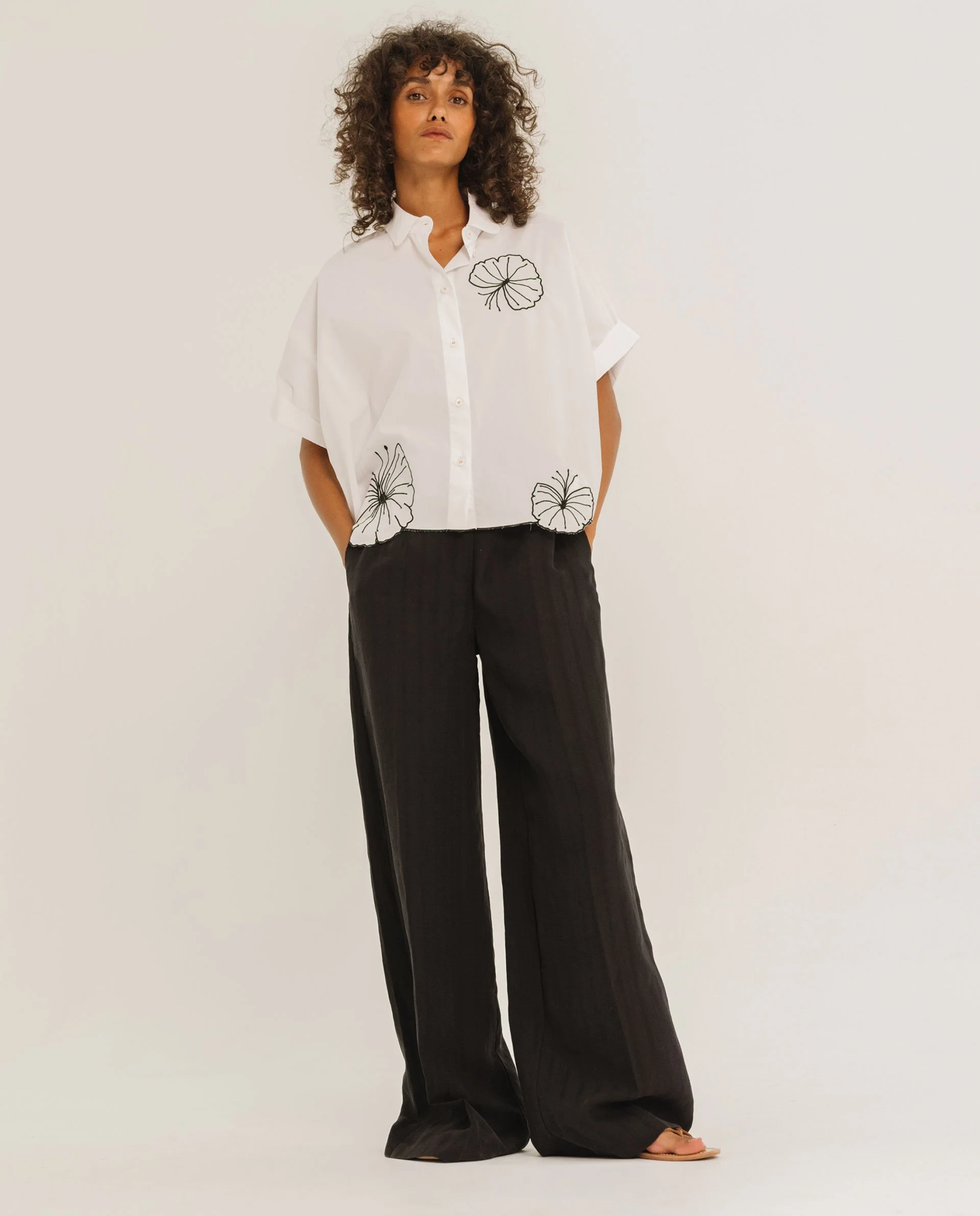 Chemise ENZA blanche TINSELS | Twins Concept Store