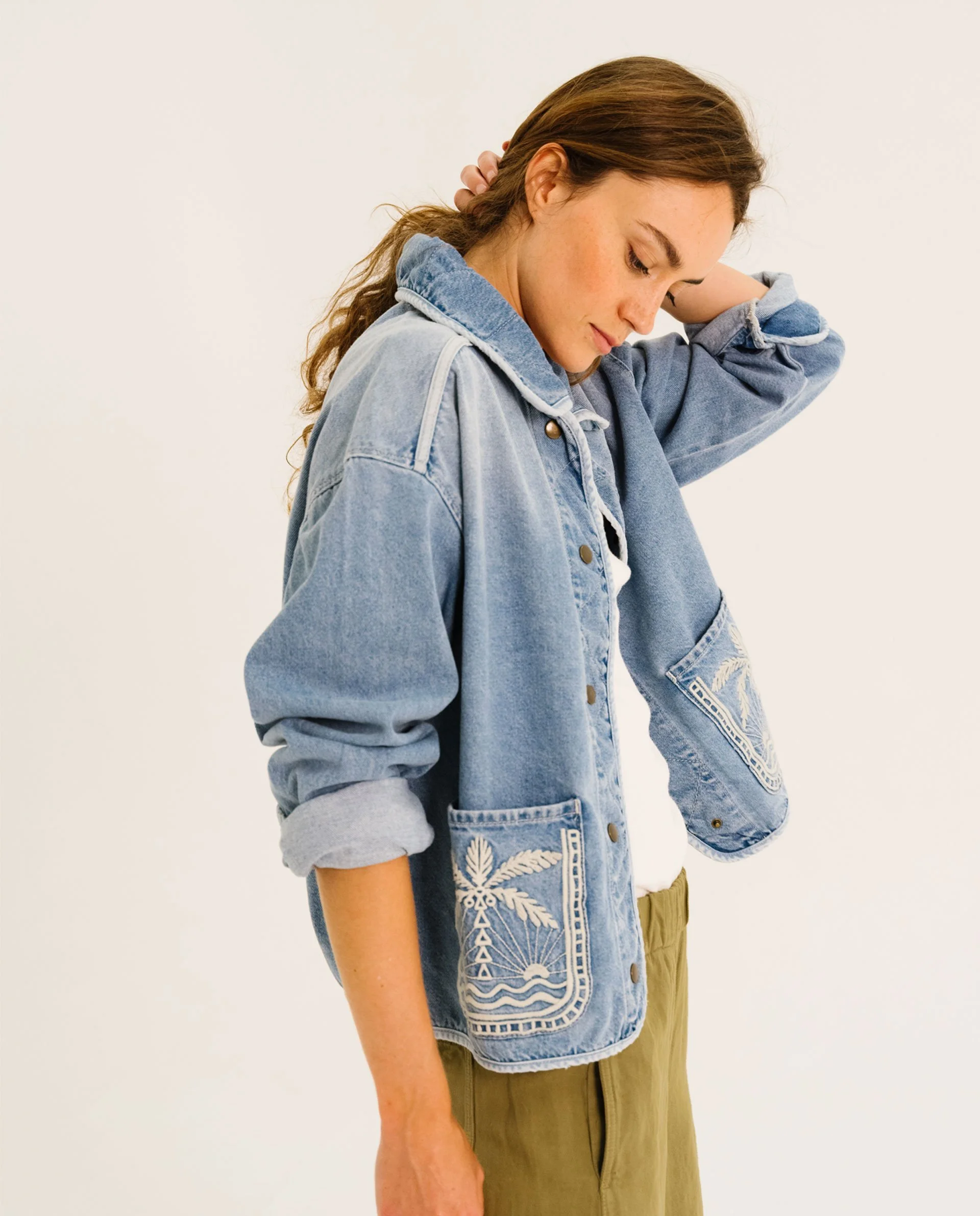 Veste ELVIS écume – Tinsels