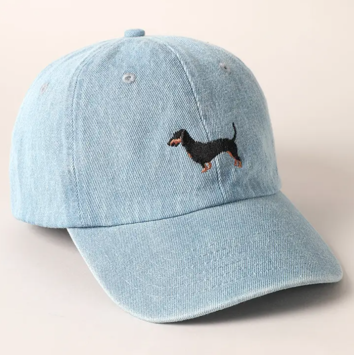 Casquette Jean Clair Teckel | Casquette Brodée Chien | Twins Concept Store Paris