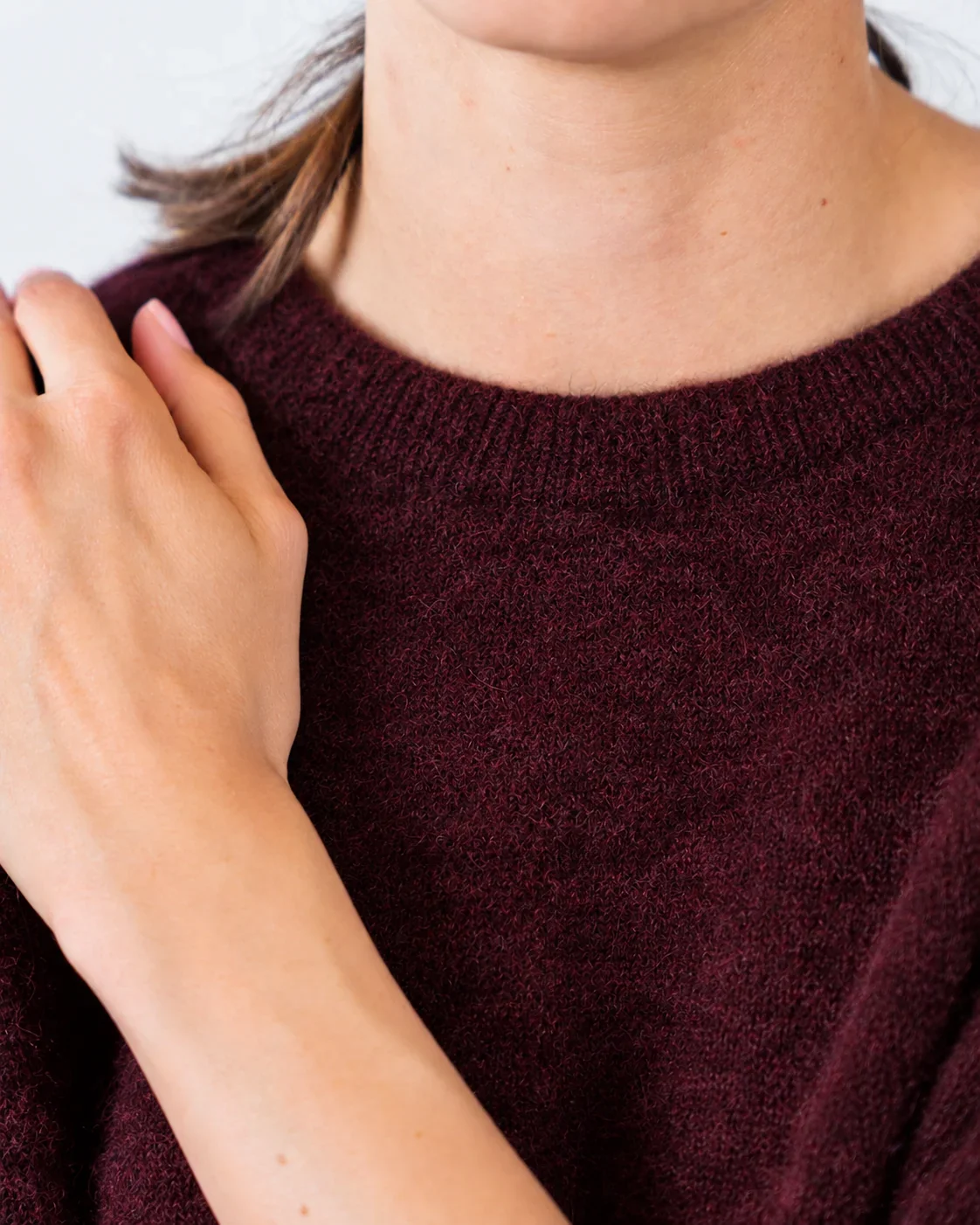 Pull Manches Courtes Annette Bordeaux Cézembre | Twins Paris
