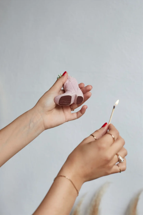 Pink Cowboy Boot Match Holder Paddywax | Twins Concept Store