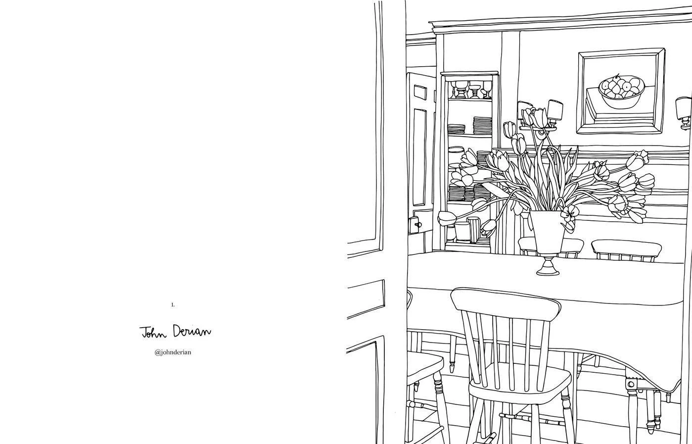 Cahier de coloriage Fleurs Zoé de Las Cases | Twins Concept Store