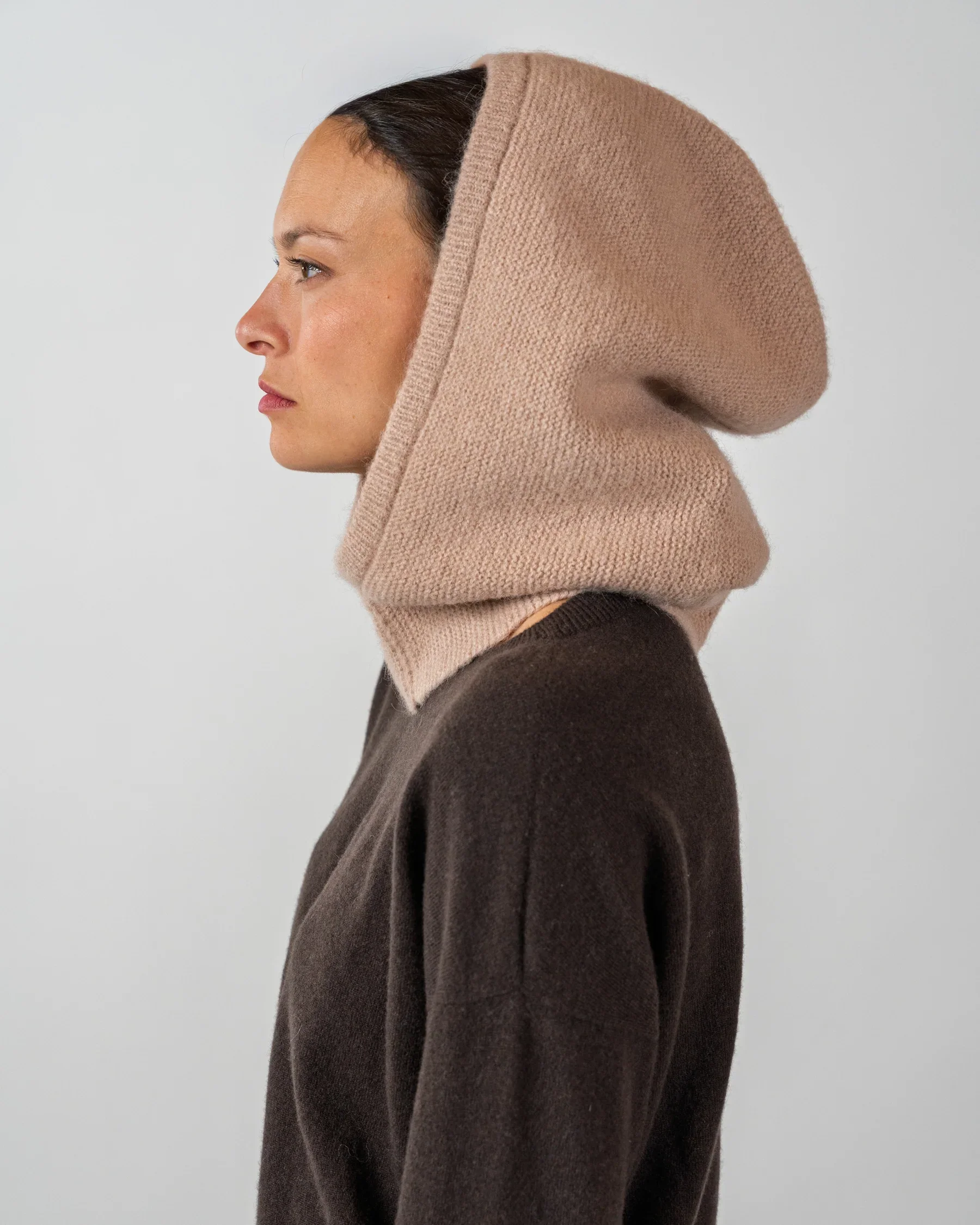 Cagoule Lou Beige Cézembre – Alpaga et Mérinos | Twins Paris