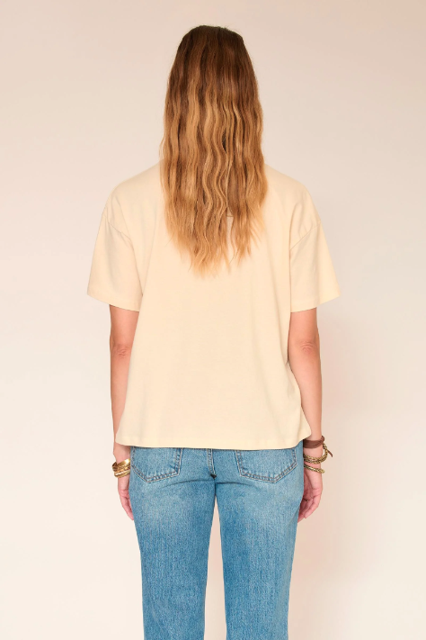T-shirt TOROBO écru imprimé MKT Studio | Twins Concept Store