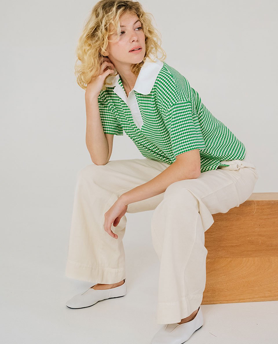 Top - CLAUDY KANTORI - vert - TINSELS