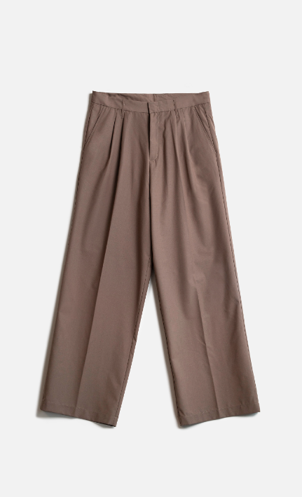 Pantalon SHIBUYA marron clair - WOODEN