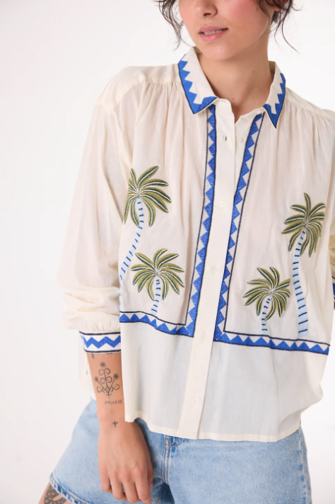 Blouse ALI / JUNGLE - Sacrécoeur