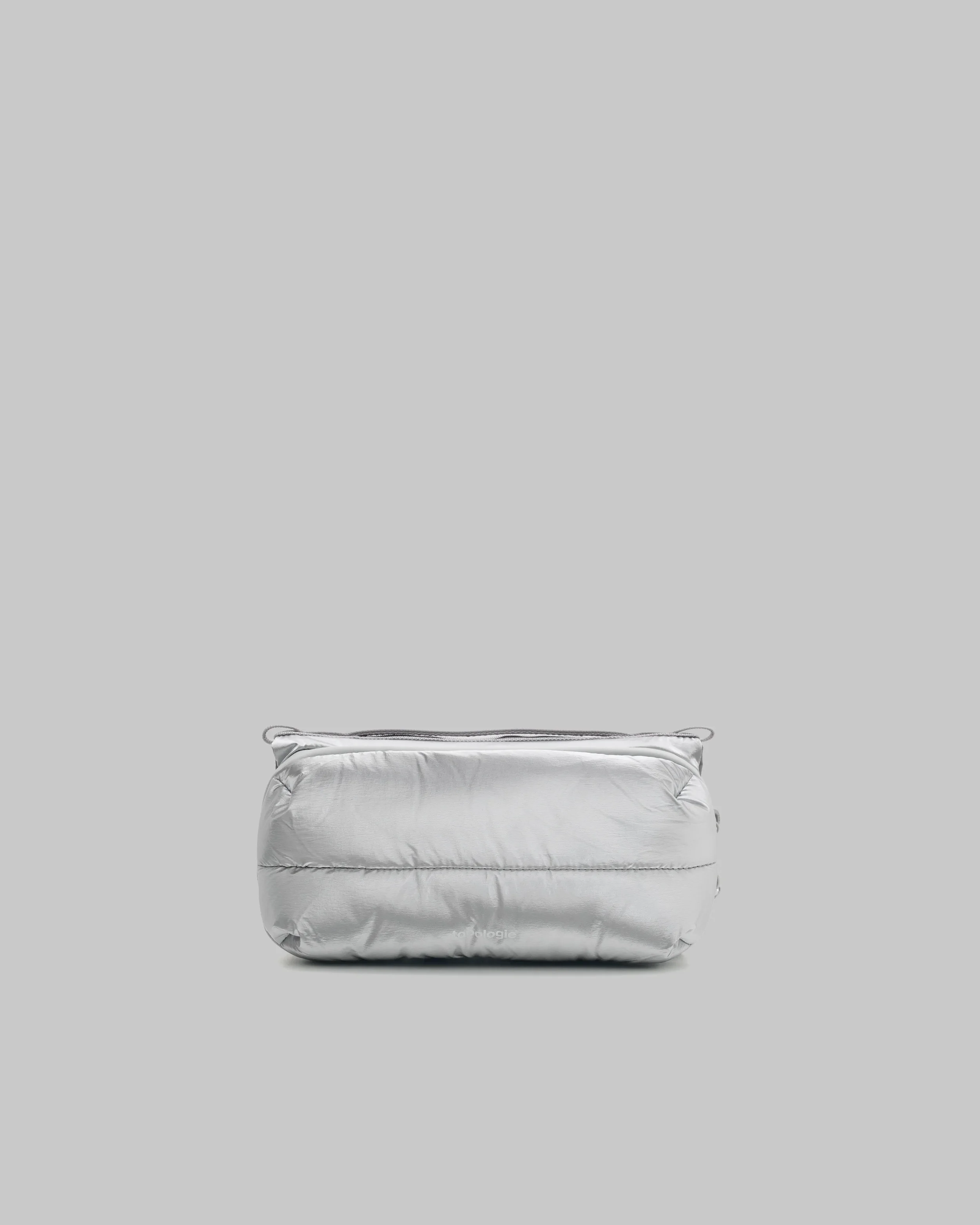 Sacoche Bottle Sacoche Medium Puffer Topologie Chrome effet métallisé