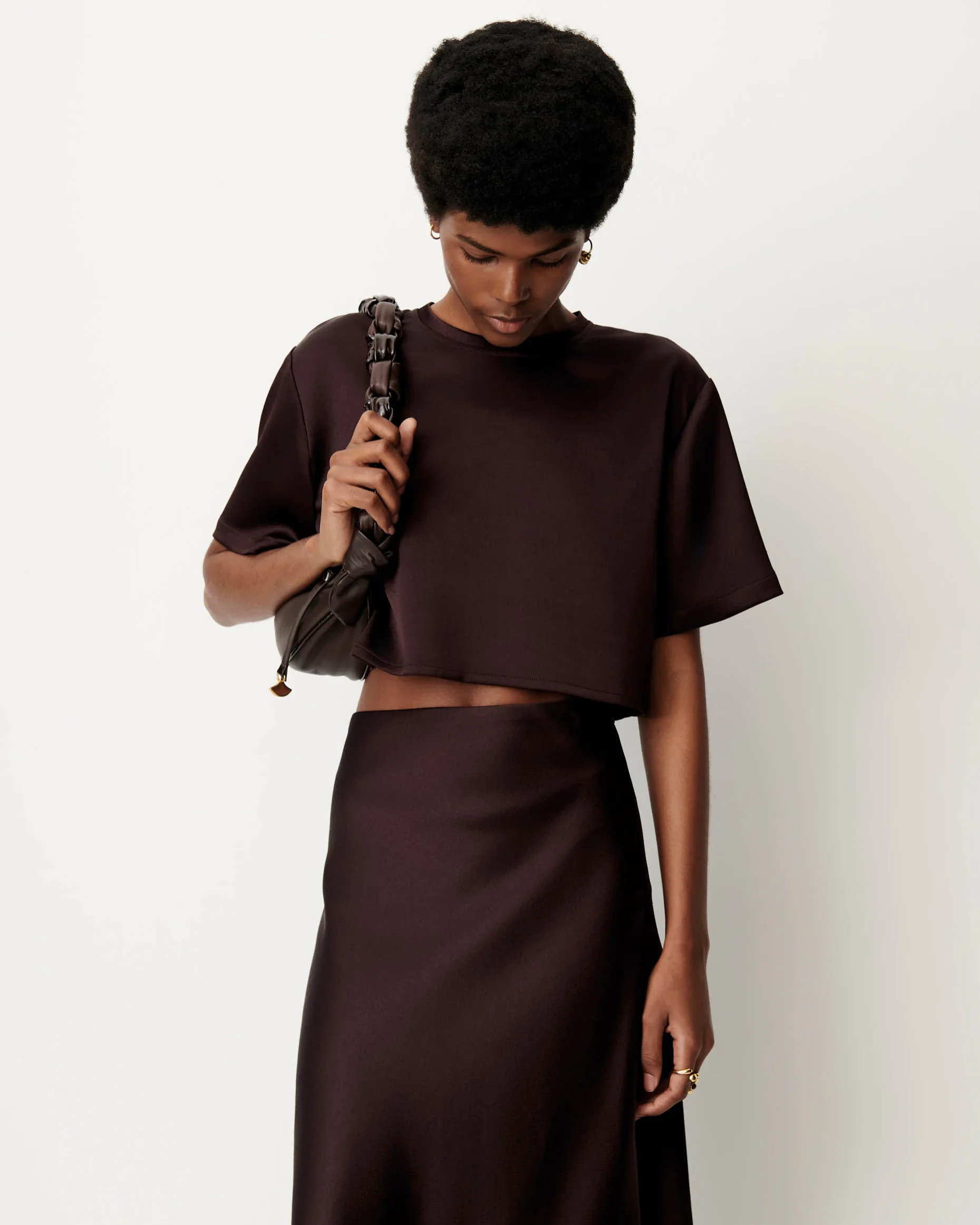 Top court MOCAMBO chocolat | Sessùn | Twins