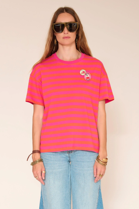 T-shirt TANITA Raspberry – MKT Studio