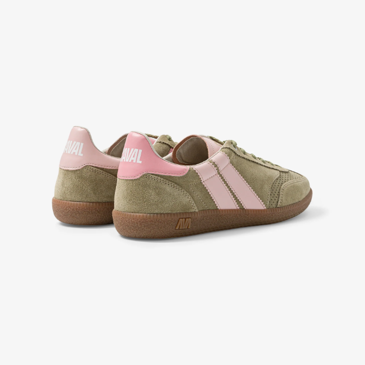 Baskets asymétriques Olive Powder CAVAL | Twins Concept Store
