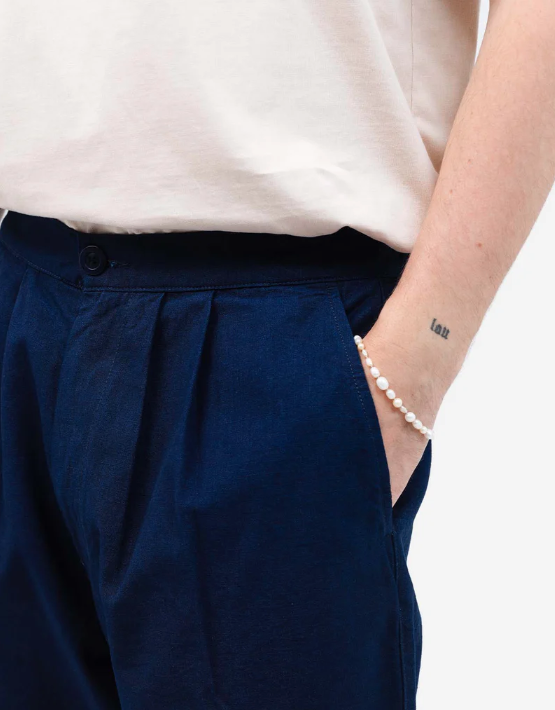 Short HANDA Denim Bleu Nuit – OLOW