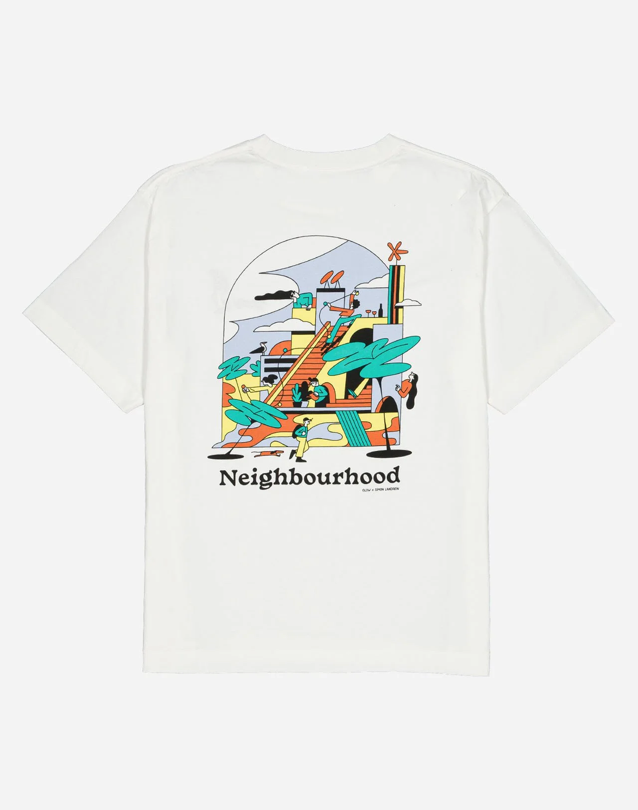 T-shirt ample Neighbourhood OLOW – Coton bio GOTS