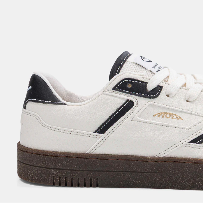 Baskets ORIGIN LOW Black & White Corn vegan MOEA | Twins Concept Store