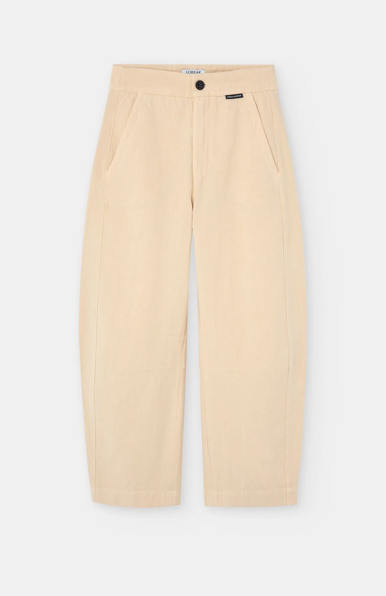 Pantalon TOME écru Loreak Mendian balloon fit | Twins Concept Store