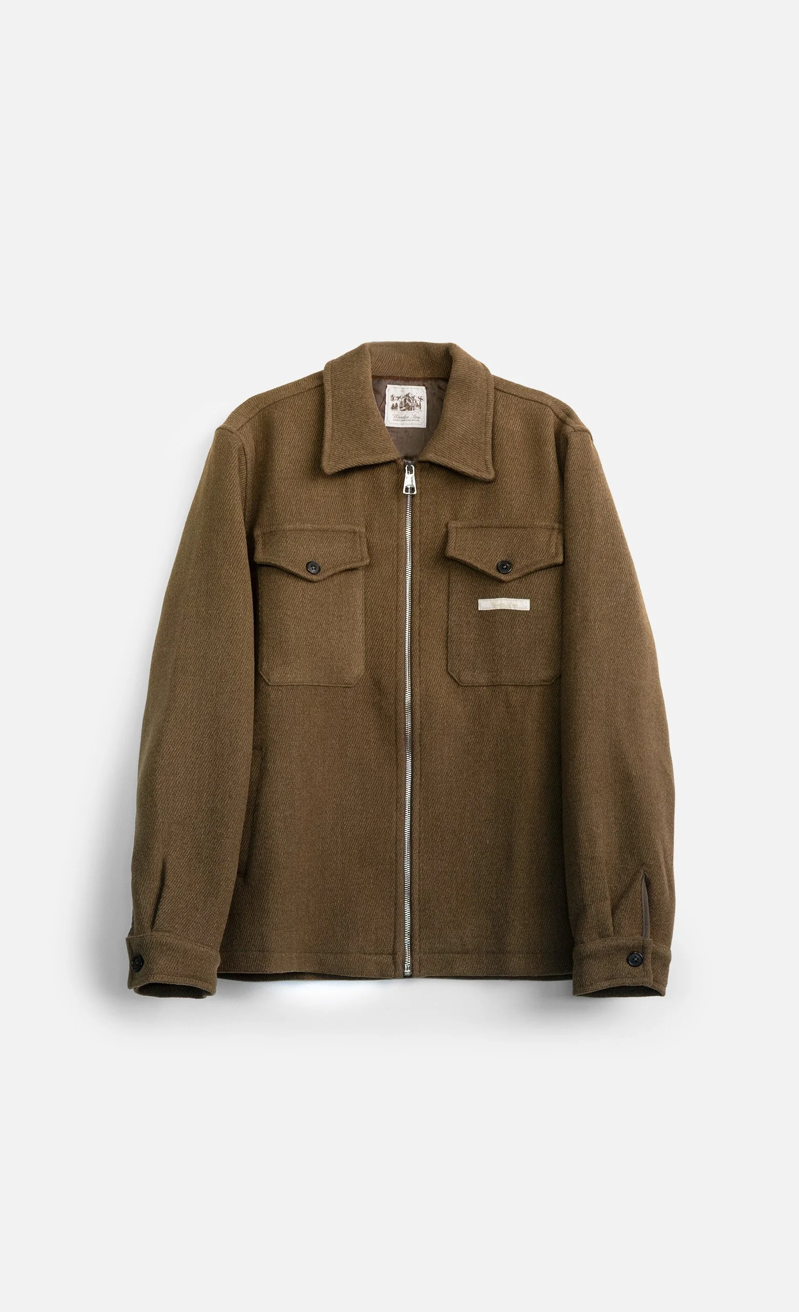 Veste Mavignola Kaki Wooden – Veste homme italienne | Twins Paris