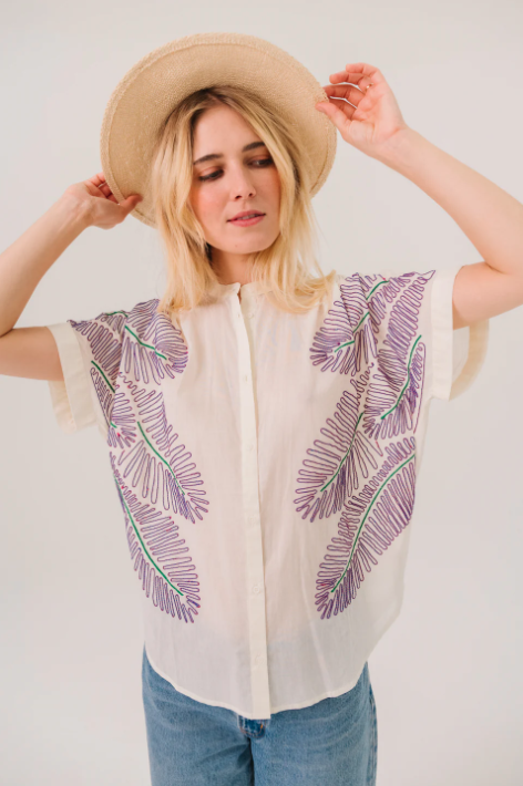 Blouse MAYA Corolle écru – Sacrécoeur