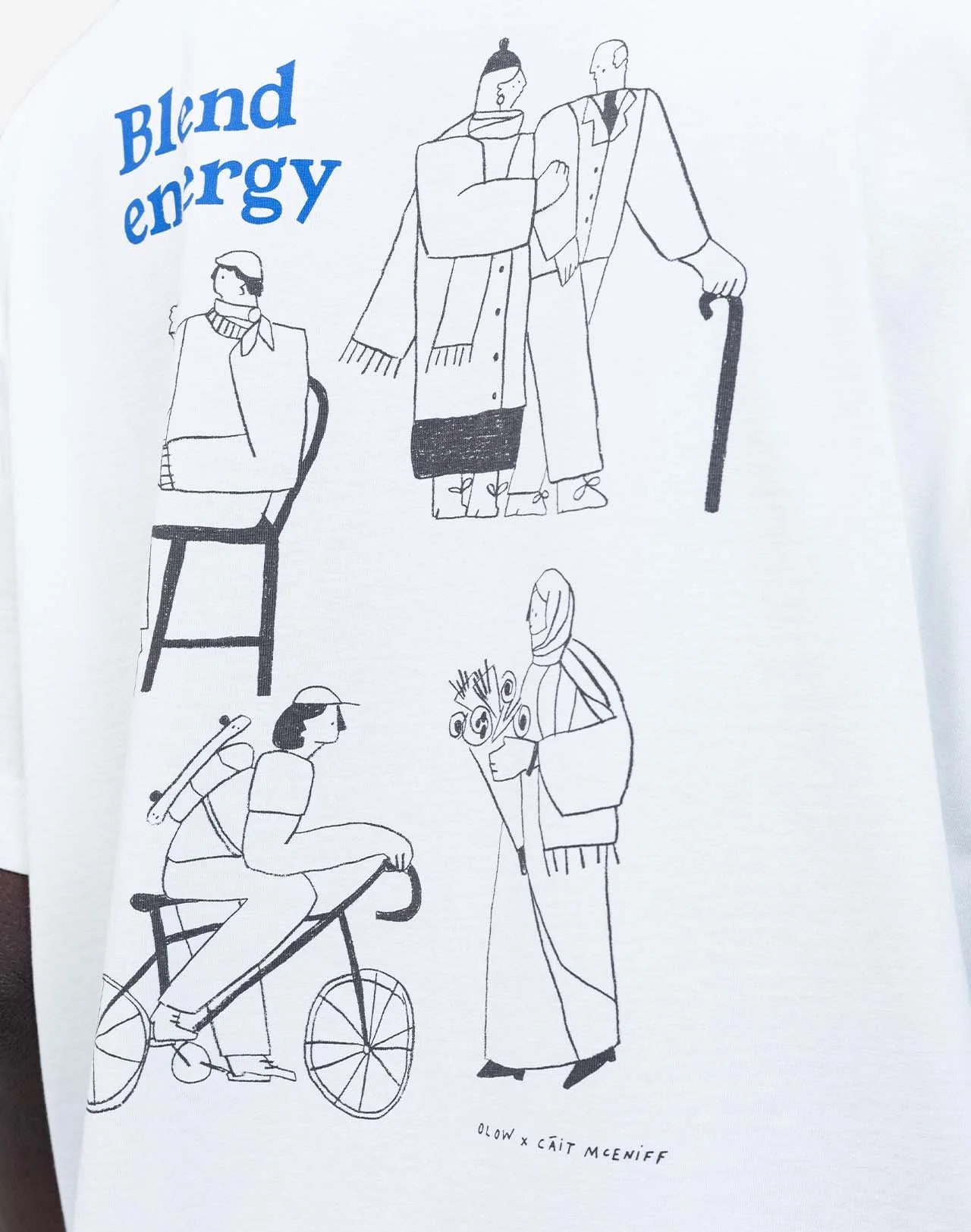 T-shirt CITIZEN écru OLOW | Twins Concept Store