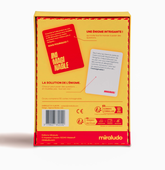 Inimaginable – Jeu d’énigmes basé sur des faits réels | Miraludo