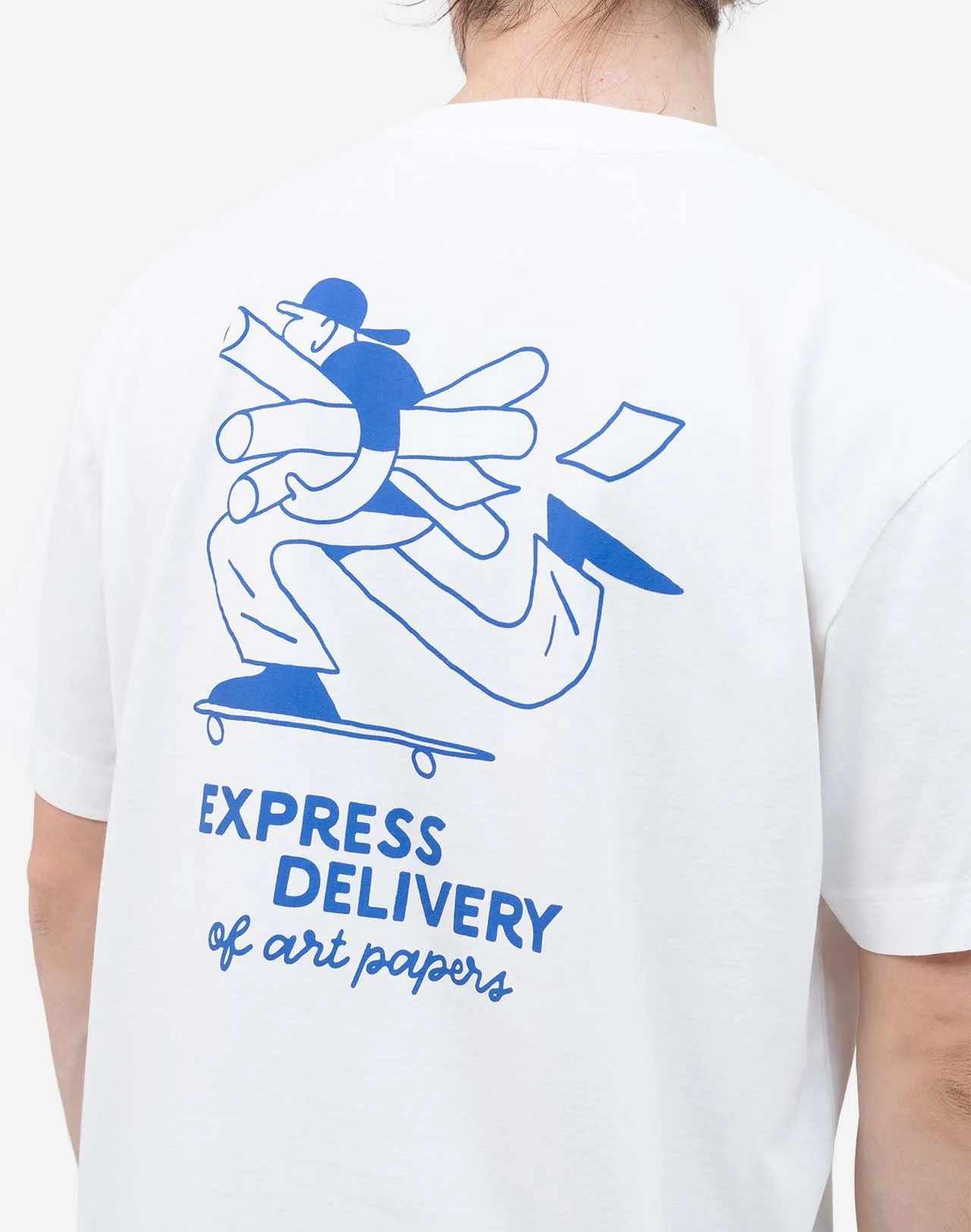 T-shirt ample Cruiser OLOW écru – Coton bio GOTS