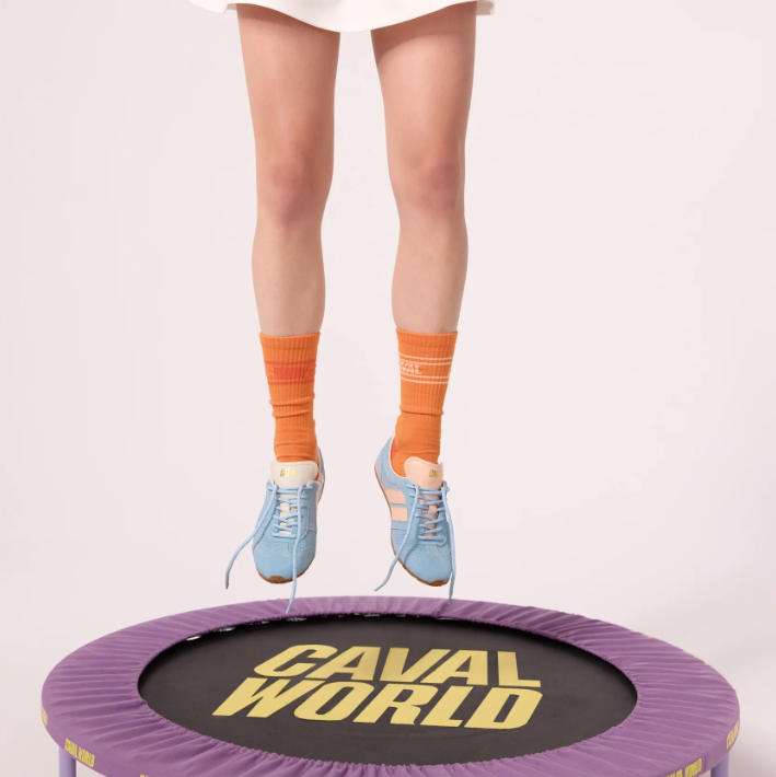 Baskets BLUE SWING Ballet CAVAL bleu | Twins Concept Store Paris