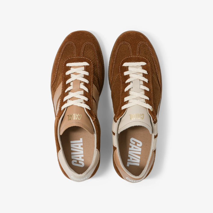 Baskets PULSE Mocha Cream CAVAL | Twins Concept Store Paris