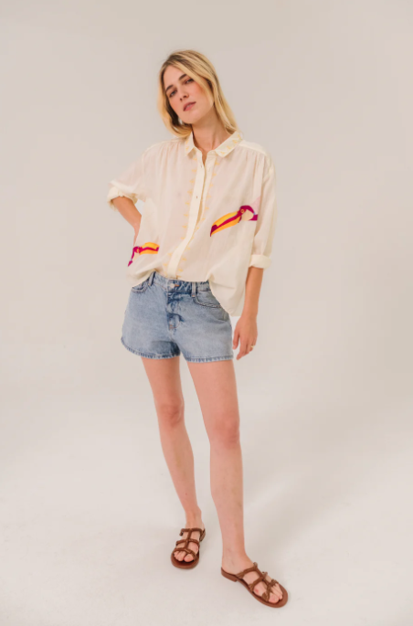 Chemise ALI Pélicana écru - Sacrécoeur