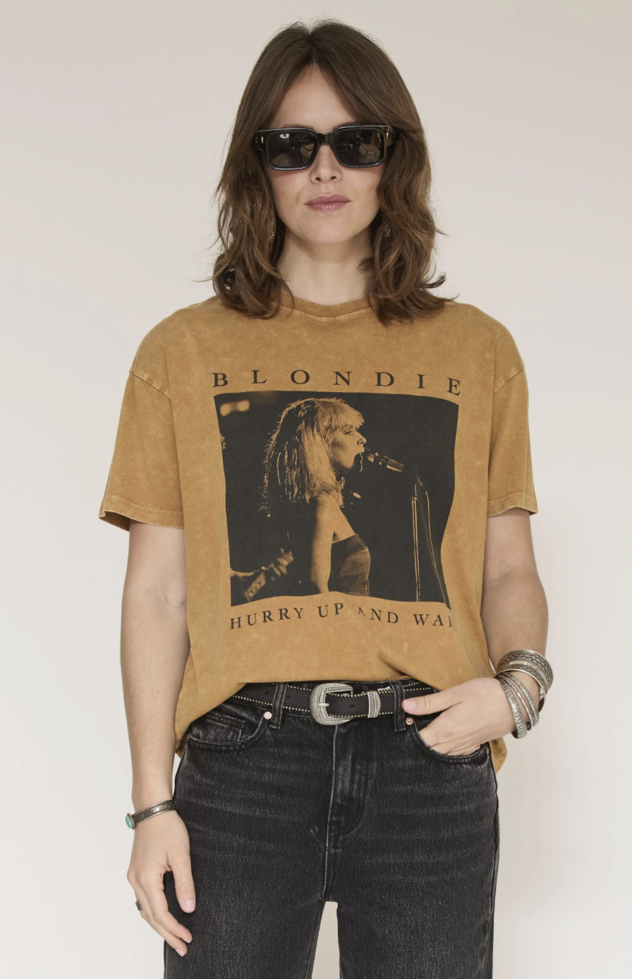 T-shirt TOMY Blondie camel - MKT