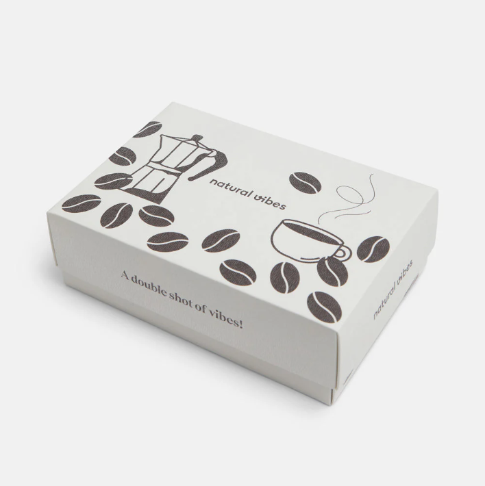 Coffret Cadeau Café | Chaussettes Bio Lifestyle | Twins Concept Store Paris