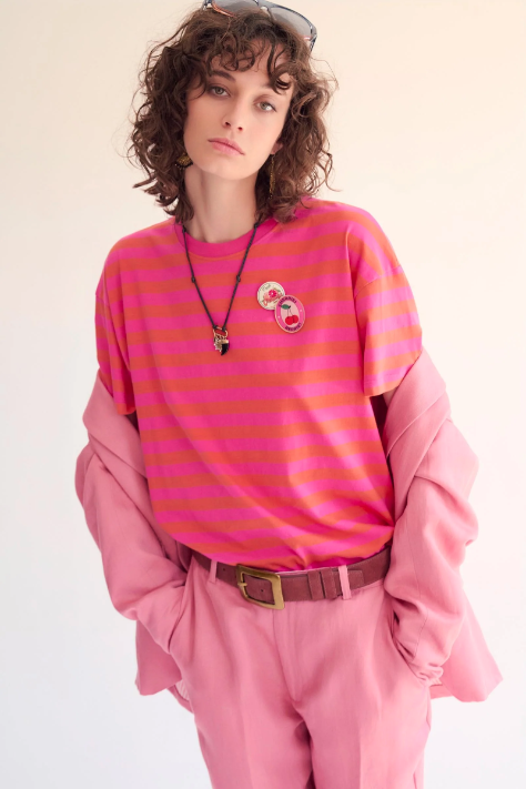 T-shirt TANITA Raspberry – MKT Studio