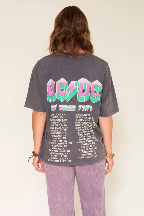 T-shirt TEDESCO ACDC carbonne - MKt Studio