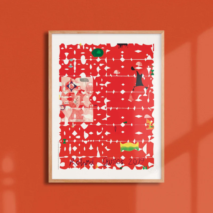 Affiche Roland-Garros 2019 José Maria Sicilia | Affiche Officielle | Twins Concept Store Paris