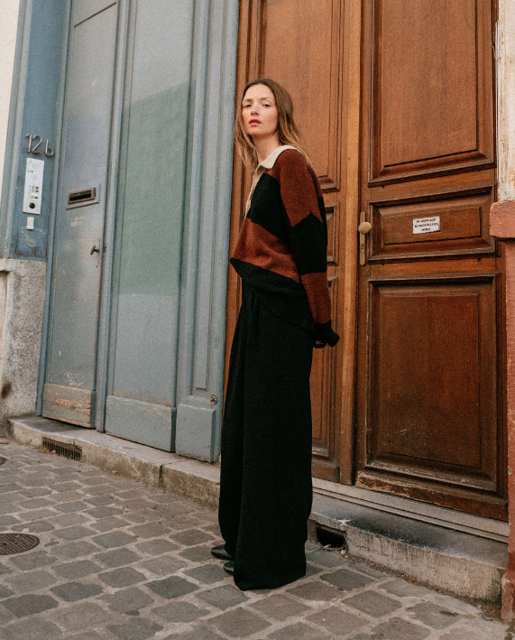 Pantalon UPTON noir - Tinsels