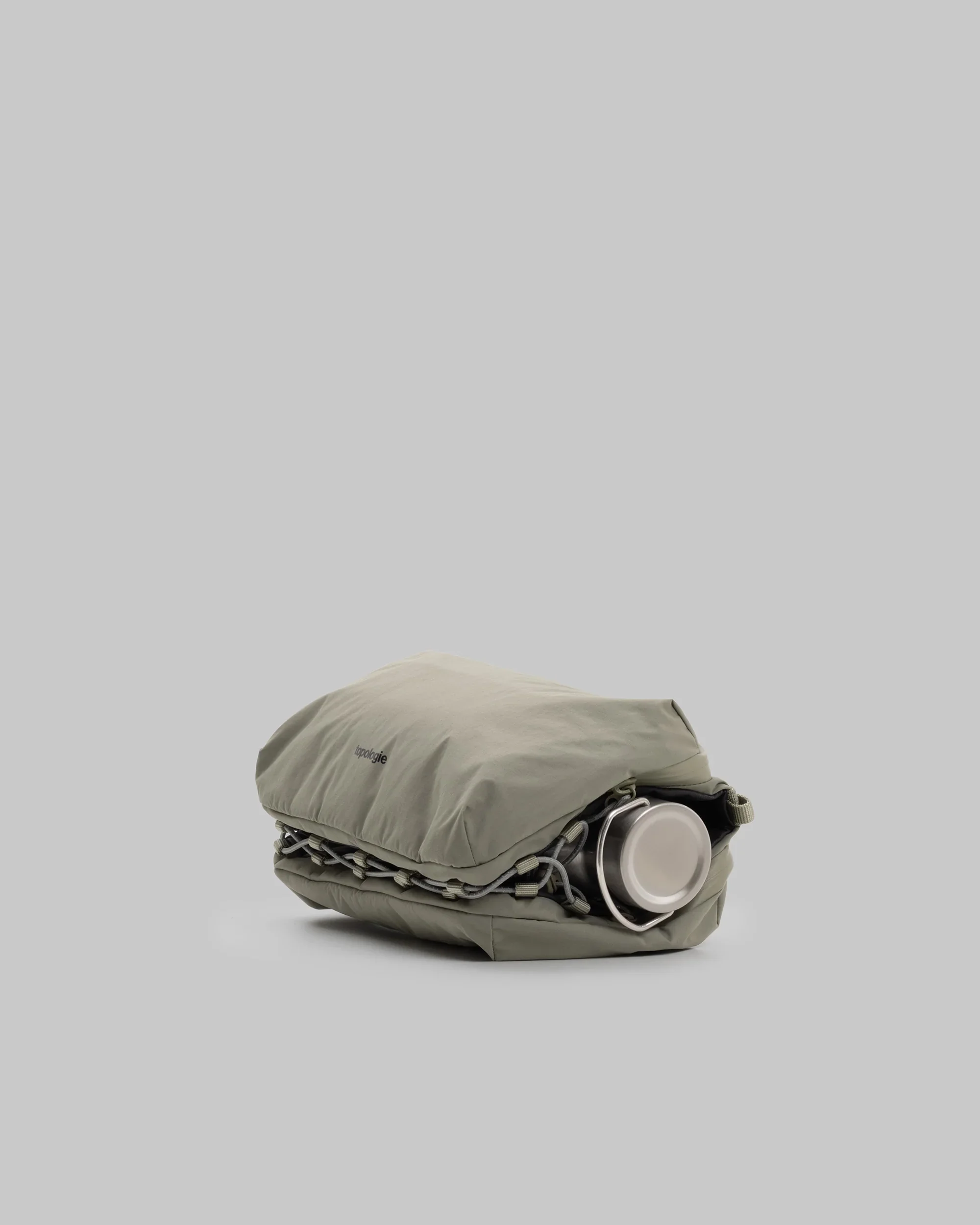 Sacoche bouteille Bottle Sacoche Large Topologie Moss Papery