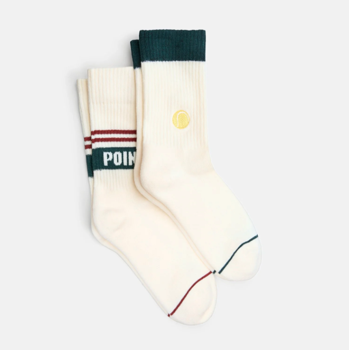 Coffret Cadeau Tennis Match Point | Chaussettes Tennis Bio | Twins Concept Store Paris