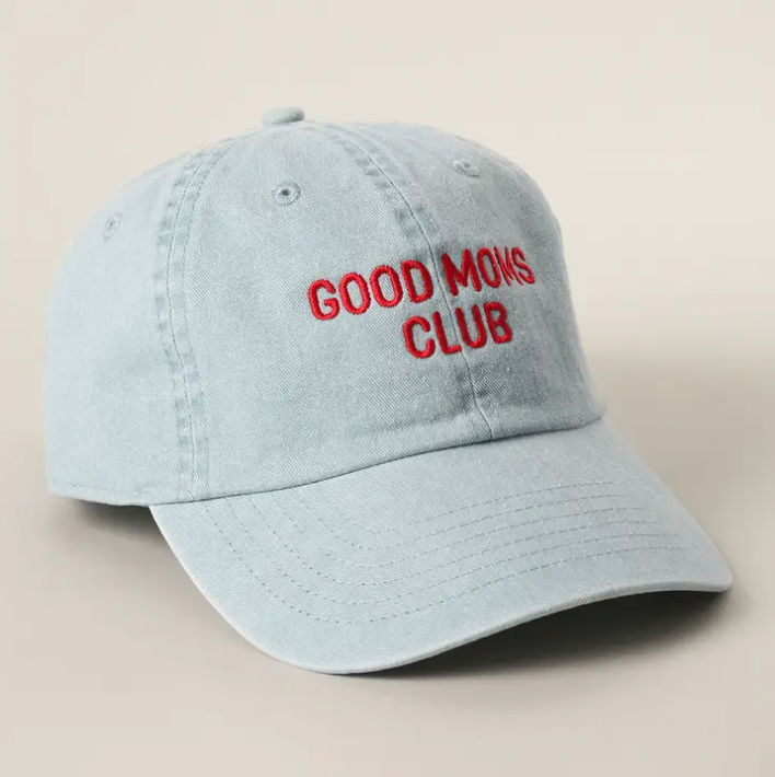 Casquette GOOD MOMS CLUB | Casquette Coton Brodée | Twins Concept Store Paris