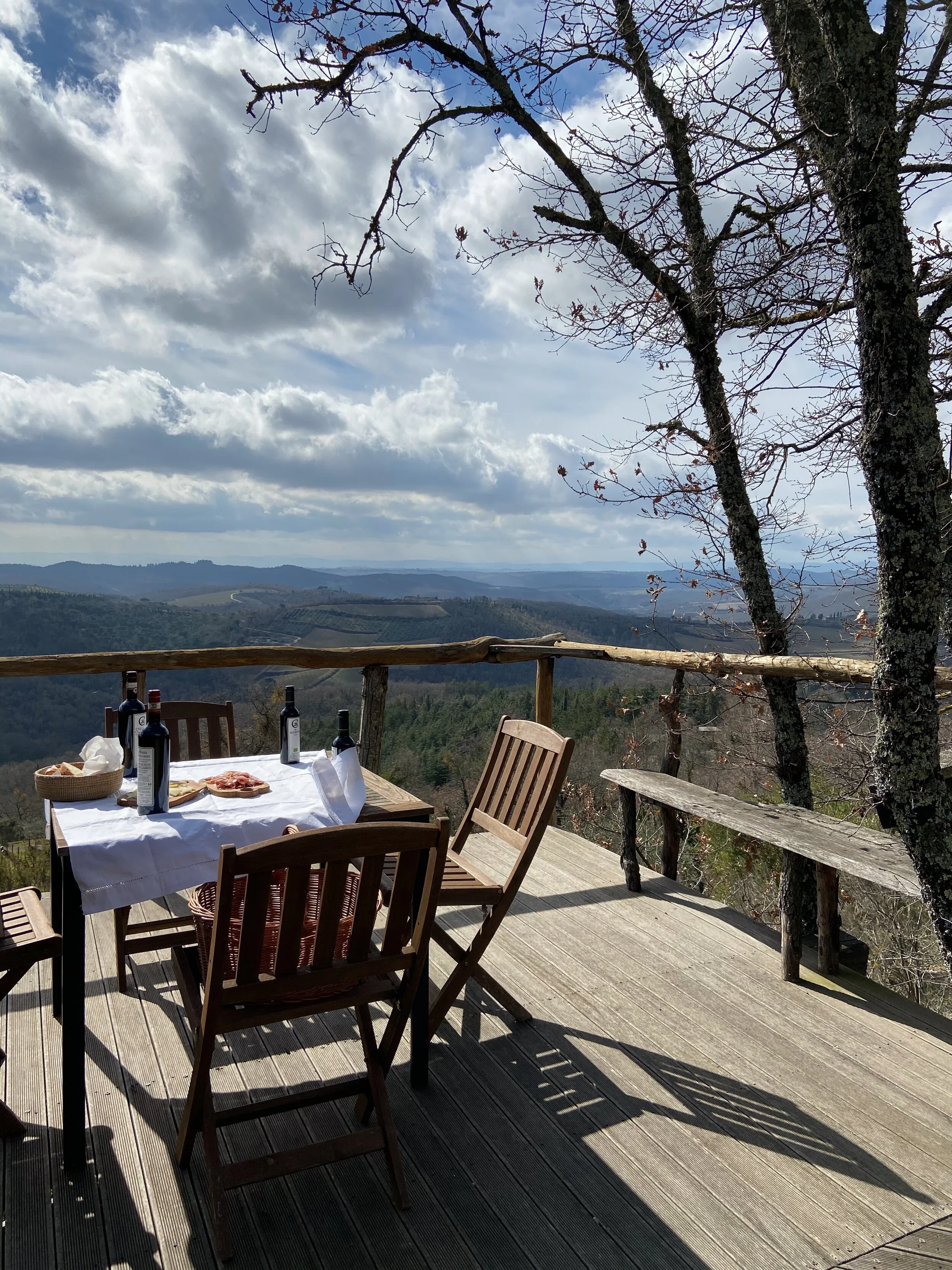 An inspiring day in the Tuscan countryside