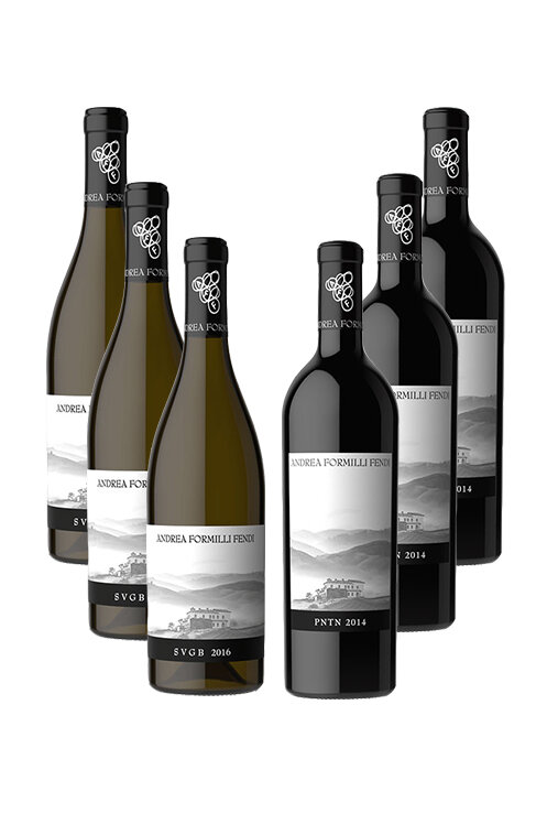 3 Sauvignon Blanc + 3 Pinot Noir