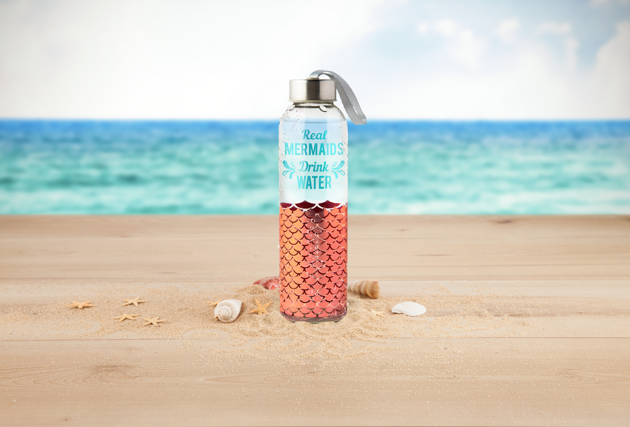 Art Direct Example / Mermaid Water Bottle