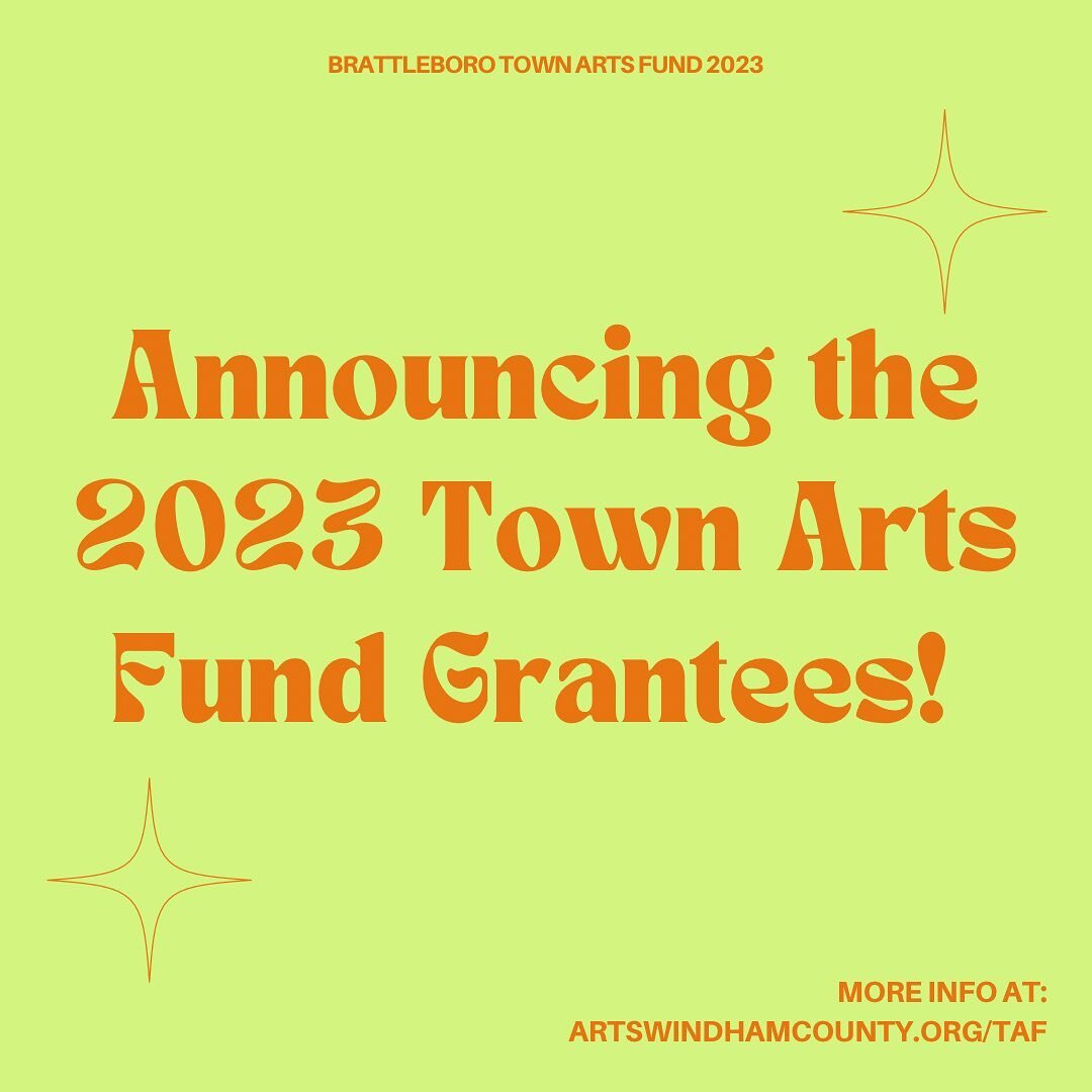 ACWC is pleased to announce the 2023 Town Arts Fund grantees! The nine selected projects embody TAF&rsquo;s mission and values- and this year&rsquo;s intention to support low-cost, short term creative projects that contribute positively to the commun