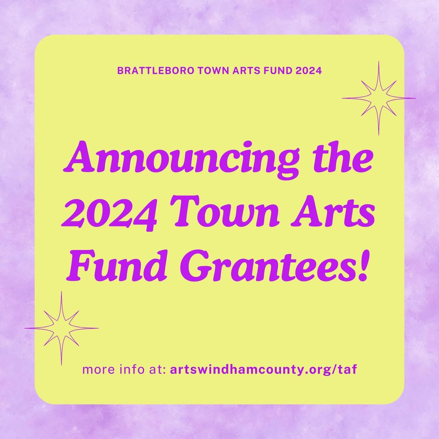 ACWC is pleased to announce the 2024 Town Arts Fund grantees! The twelve selected projects embody TAF&rsquo;s mission and values- and this year&rsquo;s intention to support low-cost, short term creative projects that contribute positively to the comm