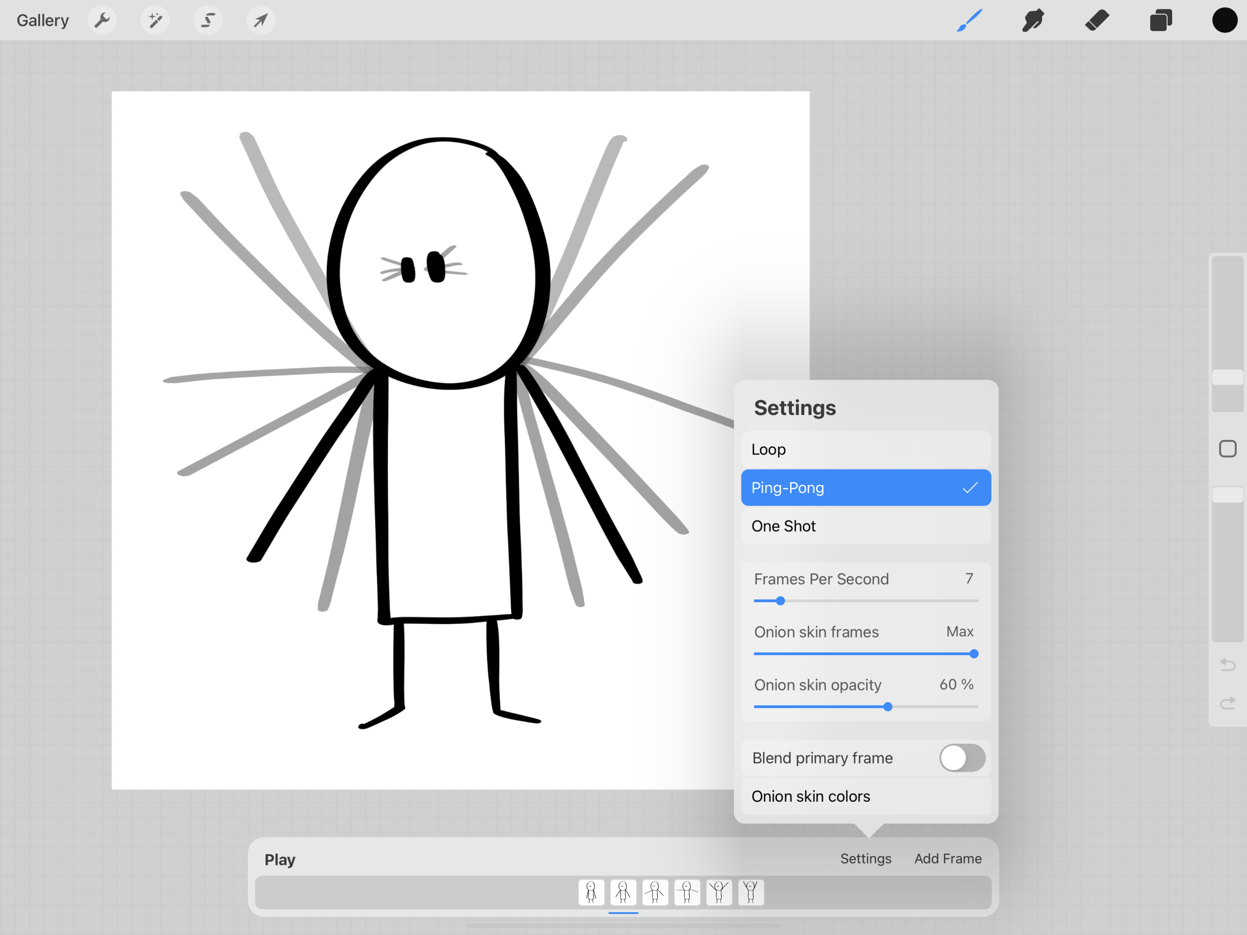 Leg med forskellige indstillinger