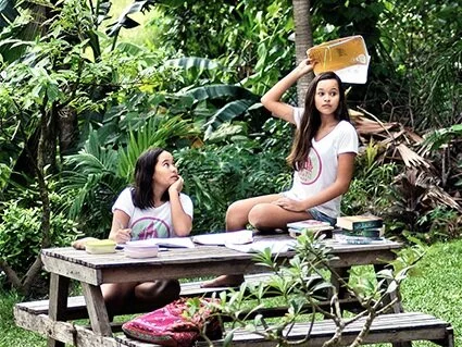 Melati and Isabel Wijsen - Founders of the NGO Bye Bye Plastic Bags I Photo - Green School