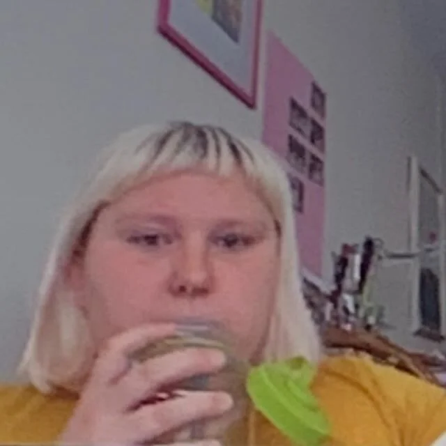 me and the homies looking cursed on zoom ... stay hydrated