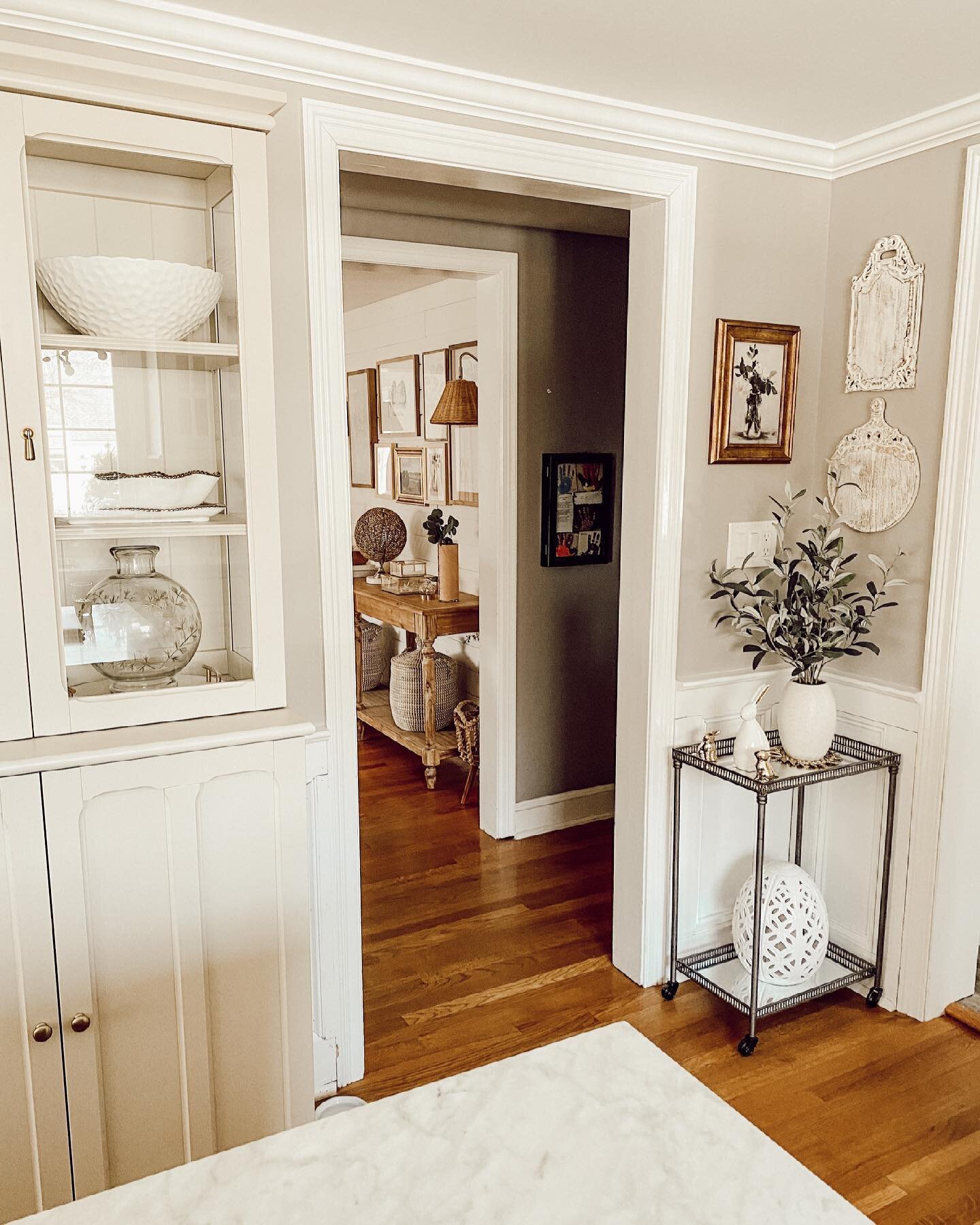 A new favorite view - all our most recent projects in one picture!! This corner has my heart - it finally makes sense and has a place in this room and our new built ins along the wall have made me so very happy! All the nooks and crannies are used to