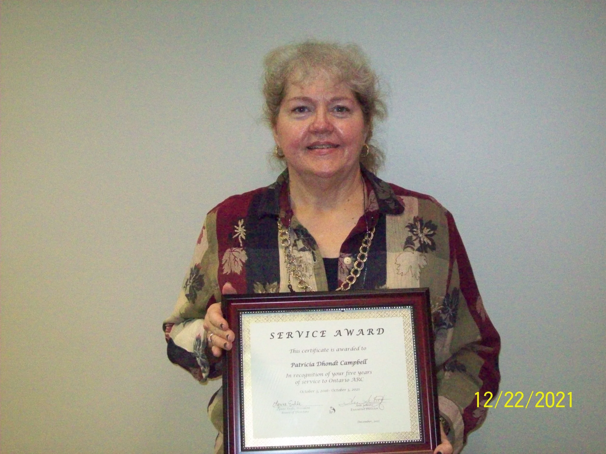 Patricia Dhondt Campbell