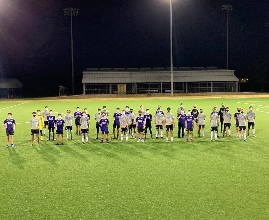 What an experience 👌 Our @ocsshunterscreek 2004 boys had a chance to scrimmage our OC Academy Team 💥 Learning and building from one another is key 🔑 #TheFutureisPurple