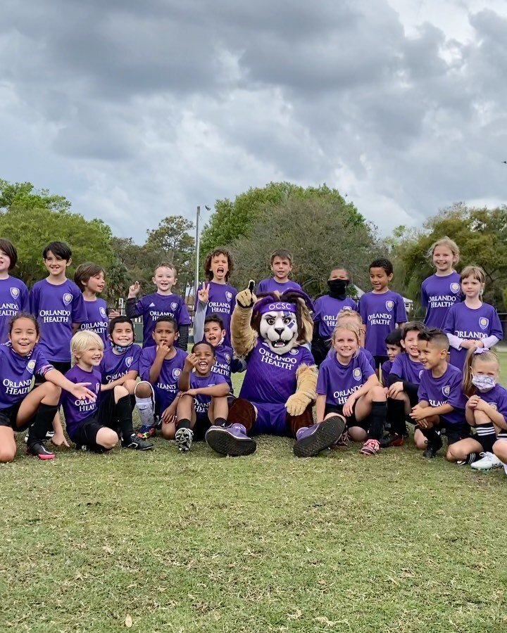 And that&rsquo;s a wrap! 🤩 Thank you to everyone who participated in our Winter Camp these past eight weeks 🙌 The journey continues! Stay tuned for news regarding our Spring and Summer camps. 
The Future is Purple 💜🦁 @orlandocitysc @ockingston