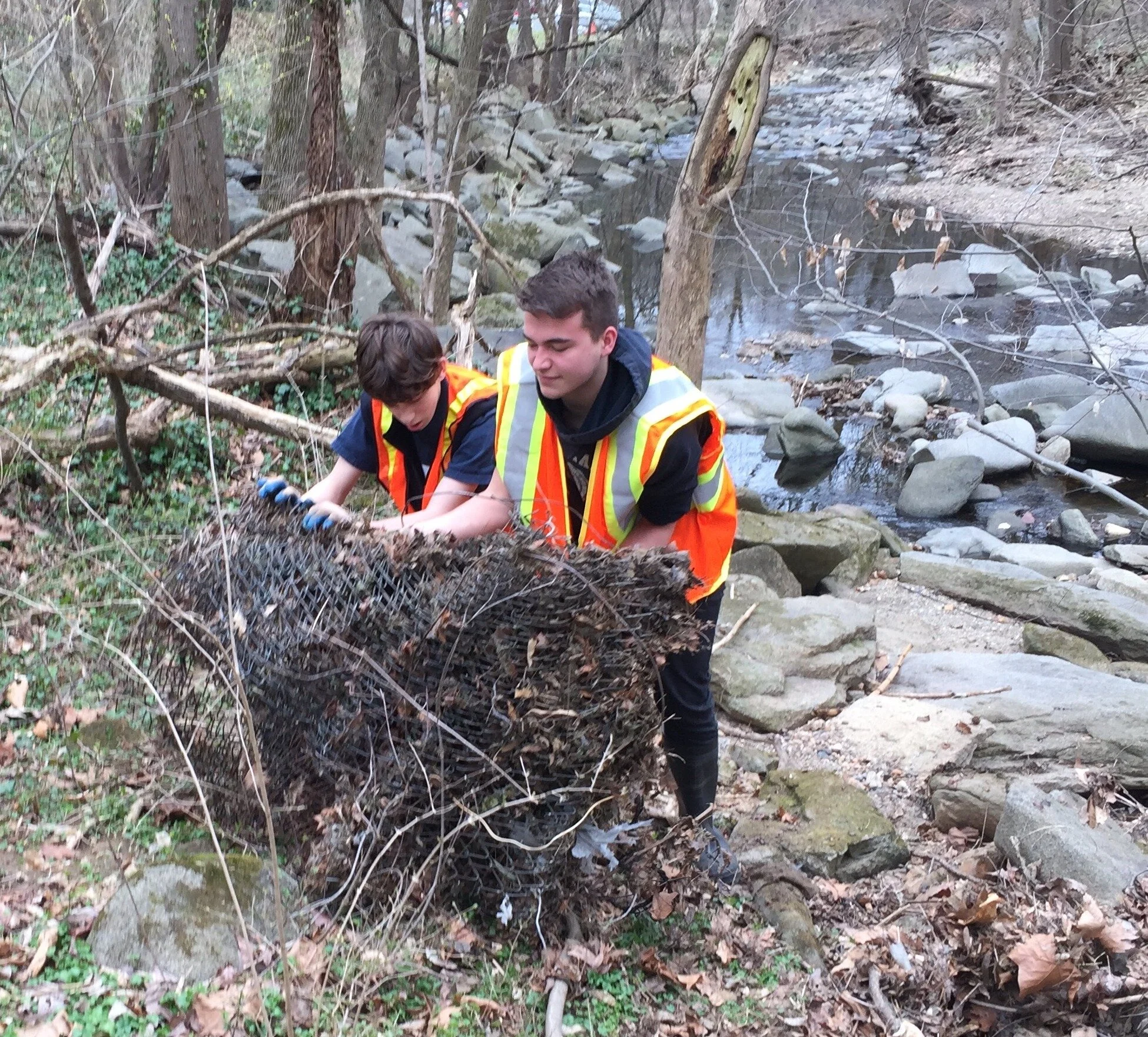 Sweep the Creeks: Whole Watershed Clean-up, Multiple Sites!